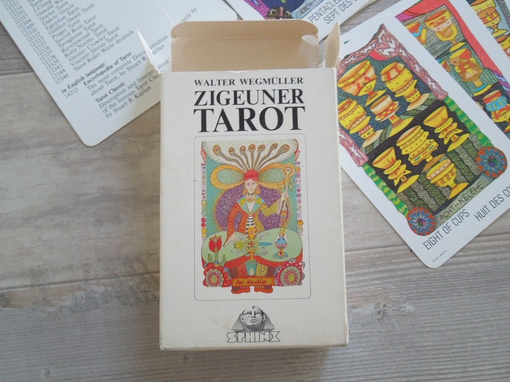 Vintage Gypsy Tarot Complete With Book