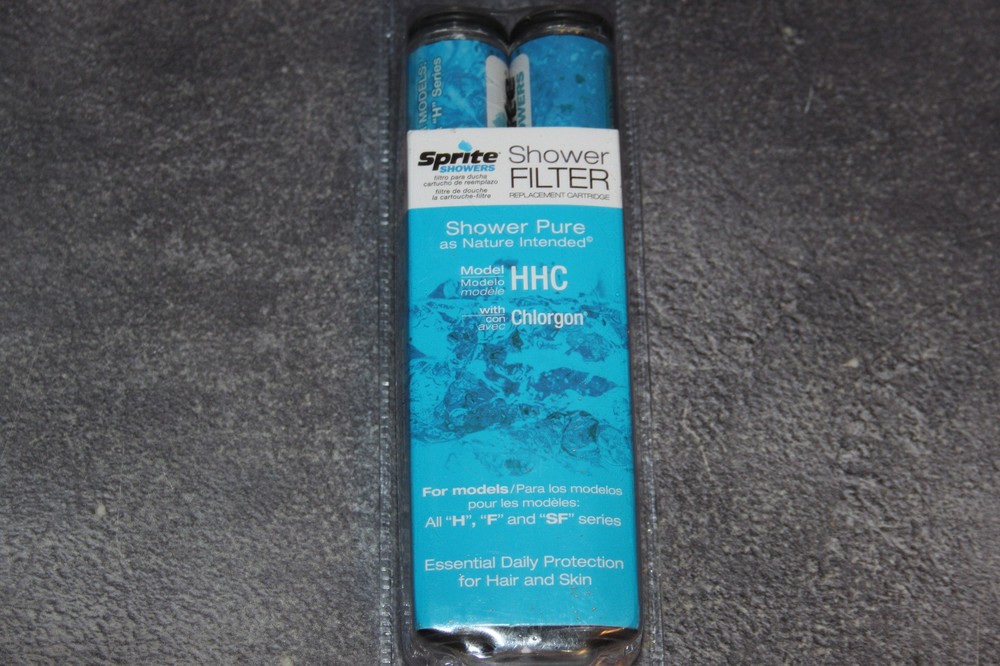 Sprite Shower 2 Pack Filter Hand-Held Replacement Cartridges Model HHC,NEW