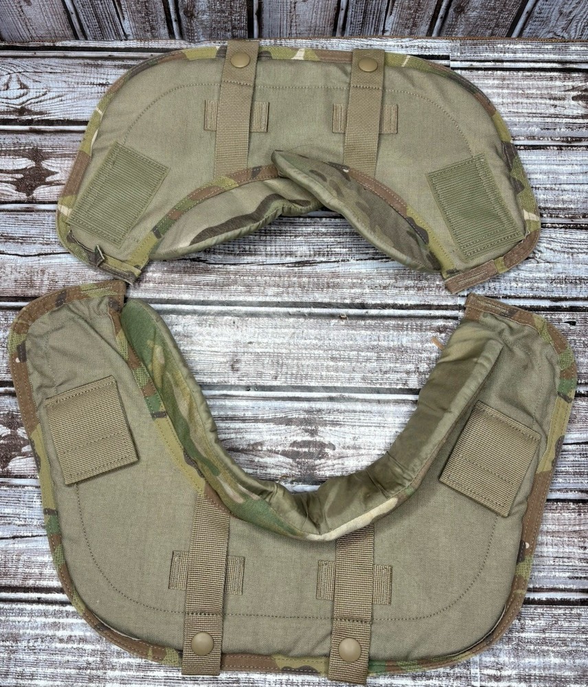 Military Yoke/Collar Front/ Back Assembly  Improved Outer Tactical Vest MEDIUM