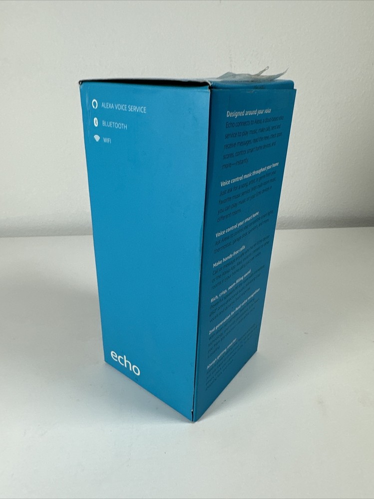 Amazon Echo 2nd Generation Smart Assistant Speaker Open Box New