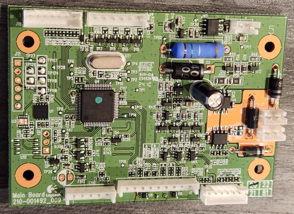Logitech G29 Motherboard Main Board PCB Circuit Board Replace Steering Wheel