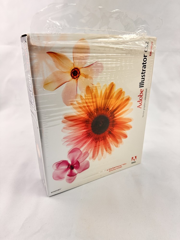 Adobe Illustrator CS 2-CD Set w/ Serial – Educational Version + Tutorial