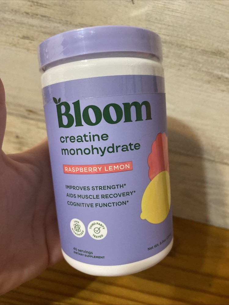 Bloom Creative Mono hydrate Raspberry Lemon 40 Servings
