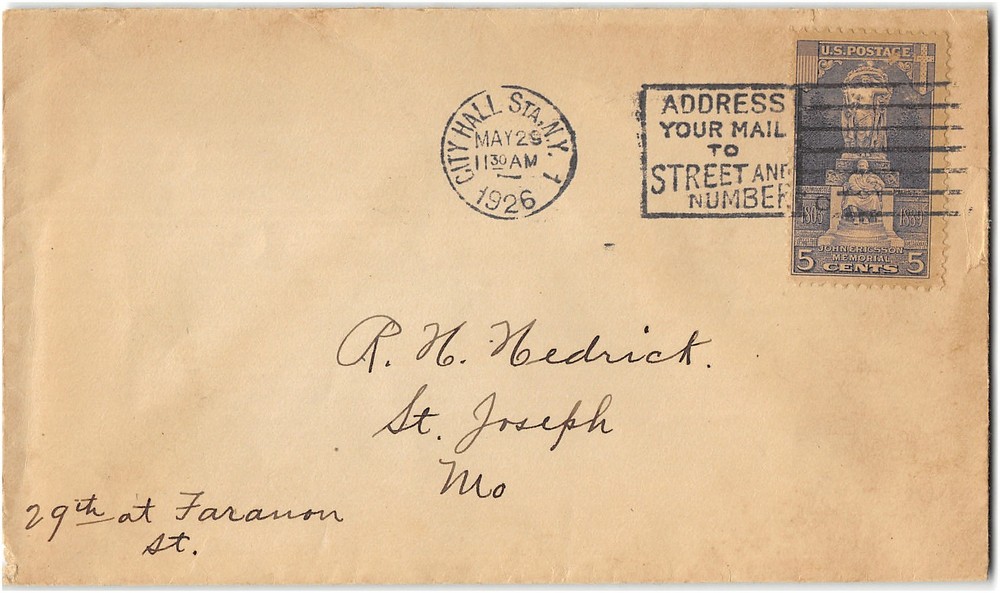 US #628 FDC, 1926