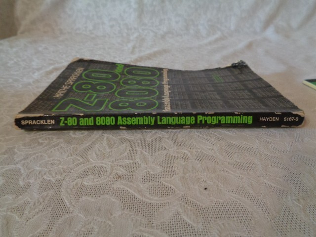 Z - 80 and 8080 Assembly Language Programming Paperback Book by Kathe Spracklen