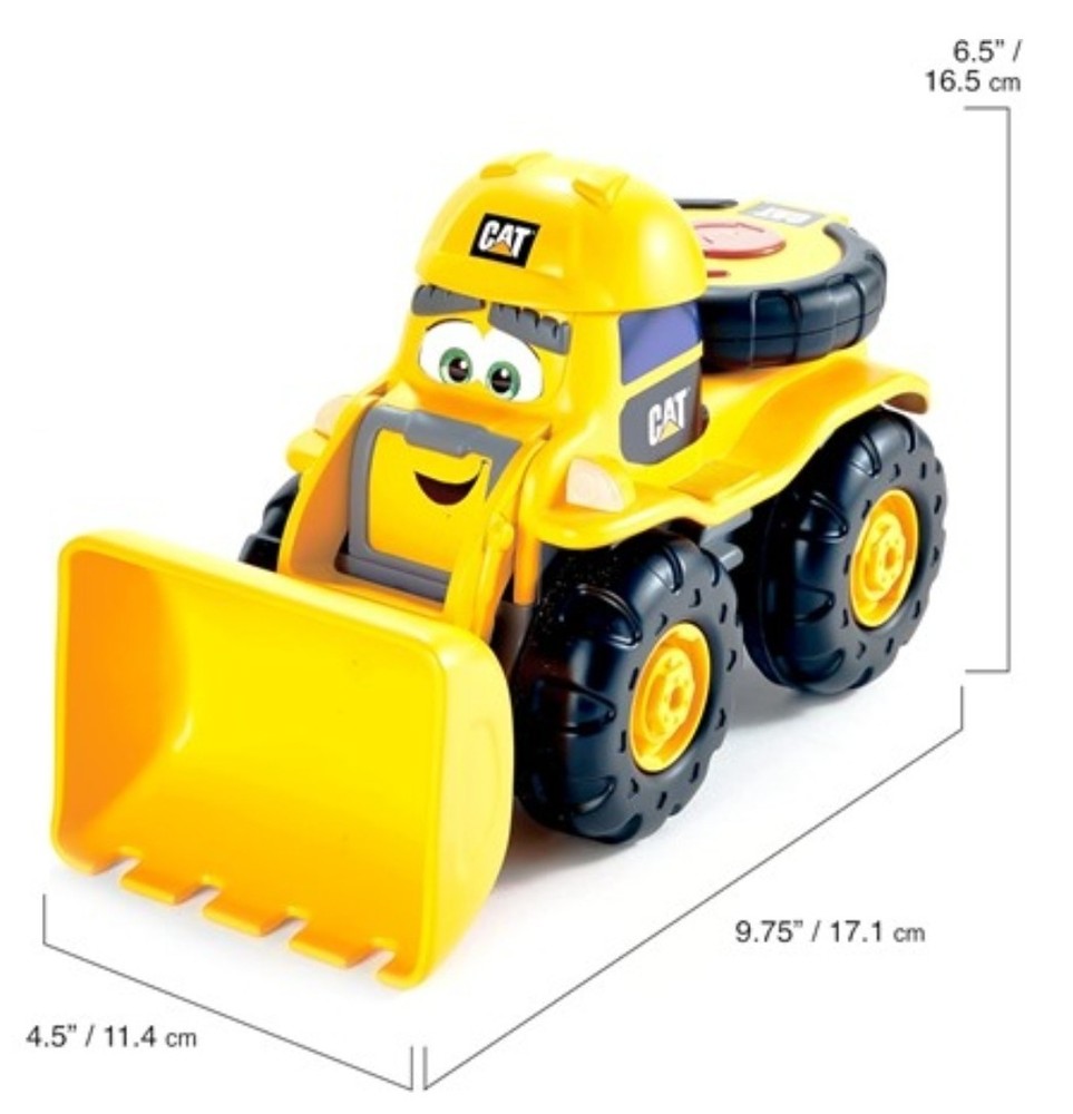 Cat Junior Crew Lil' Mighty RC Remote Control Front Loader Construction Toy