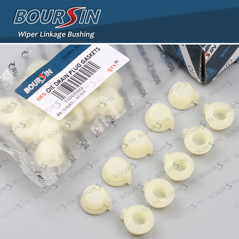 10x Nylon Front Windshield Wiper Linkage Arm Bushing Cap For Dodge