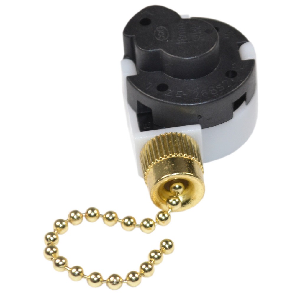 Switch 3-Speed 4-Wire Pull Chain Control for Harbor Breeze Ceiling Fan