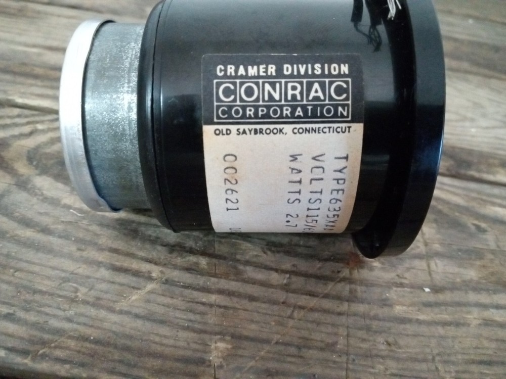 Cramer 635 Time Totalizer/Elapsed Time Indicator