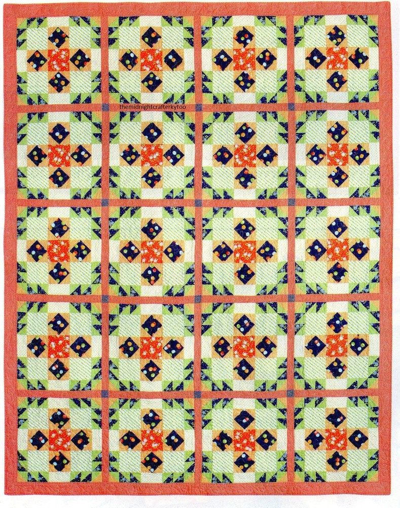 Sangria Quilt Pattern Pieced DT