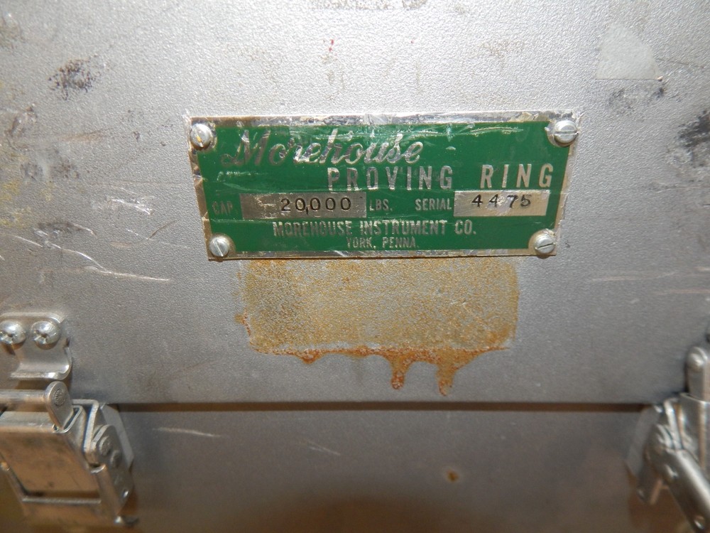 MOREHOUSE PROVING RING CAP 20,000LBS (WSG36)