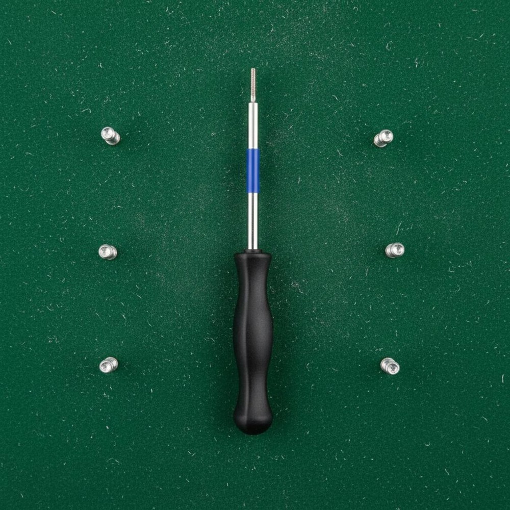 2.46mm Carburetor Screwdriver Robust Duty Counter-Clockwise Thread Screwdriver