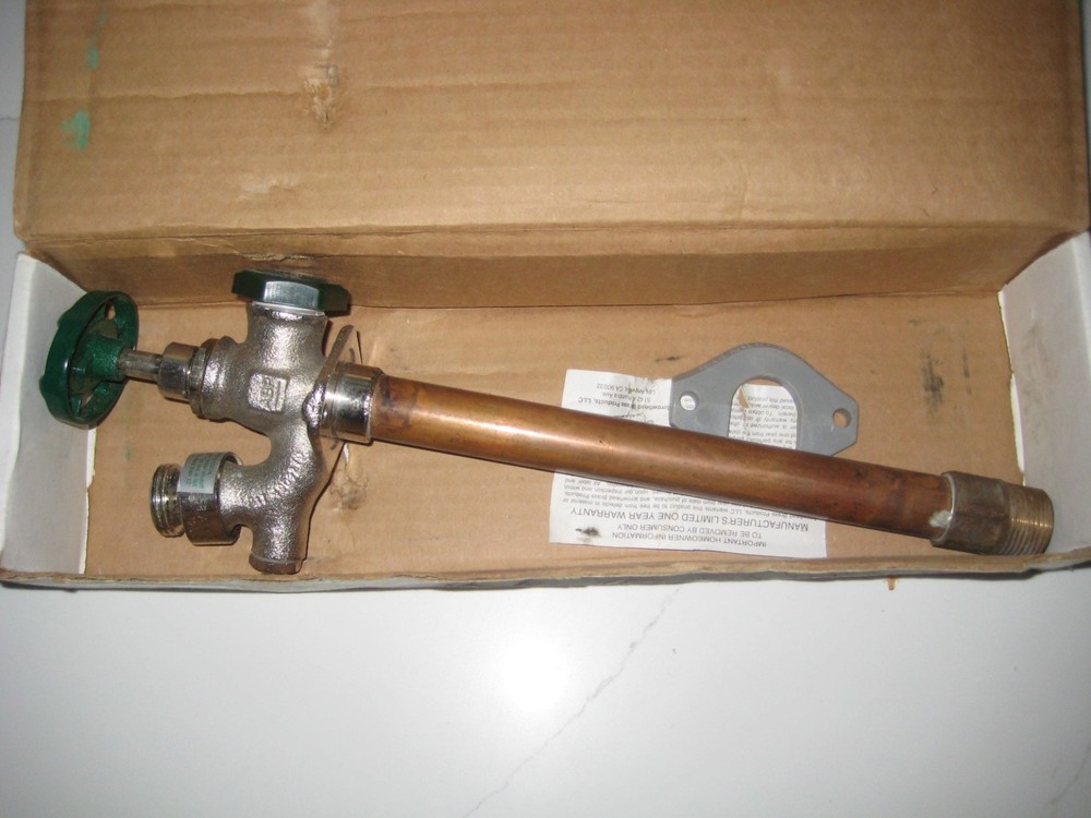 Arrowhead #455 BFP 10" Brass Anti-Siphon Frost Free Hydrant  Commercial Grade