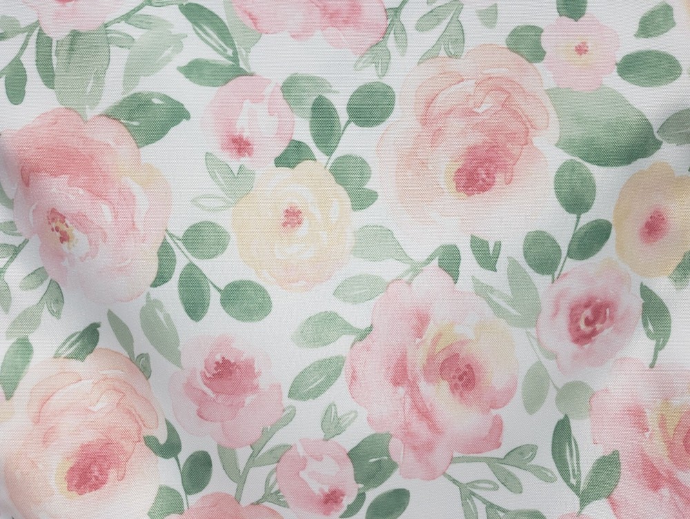 1 Fabric Printed Reversible Kitchen Table Runner (13"x72") MULTICOLOR FLOWERS,HL