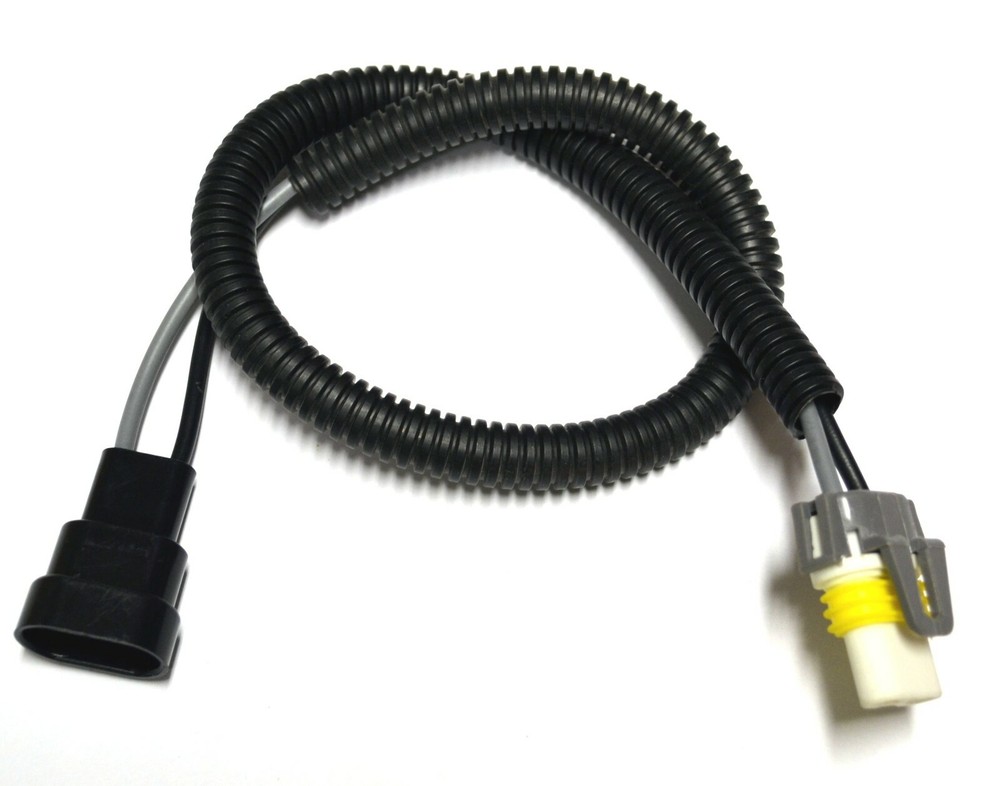 Wire Ceramic 9005 HB3 Two Harness Head Light High Beam Adapter Socket Replace OE