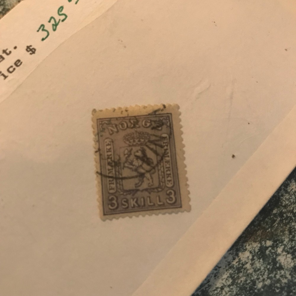 NORWAY SCOTT #13 STAMP used