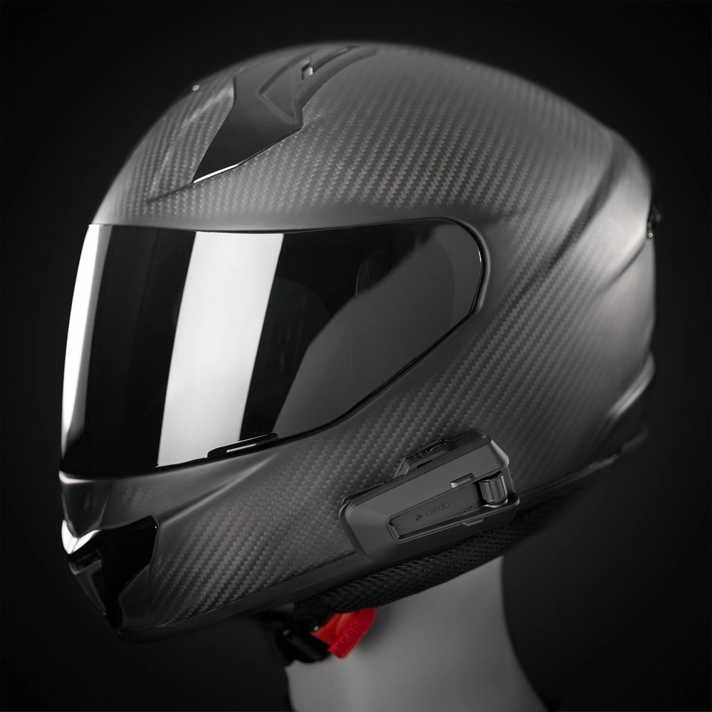 CARDO PACKTALK PRO MOTORCYCLE HELMET INTERCOM SYSTEM CRASH DETECTION