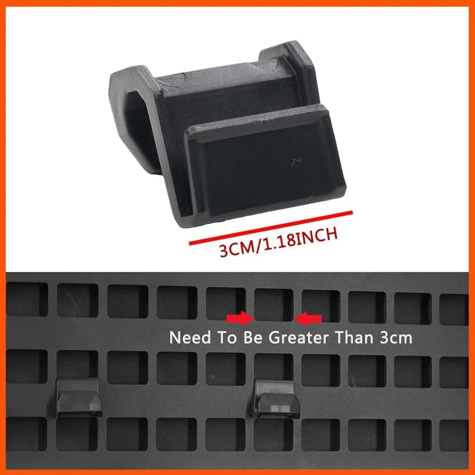 CZRWJXW Truck Molle Panel Hooks,8Pack Mounts,Molle Panel...