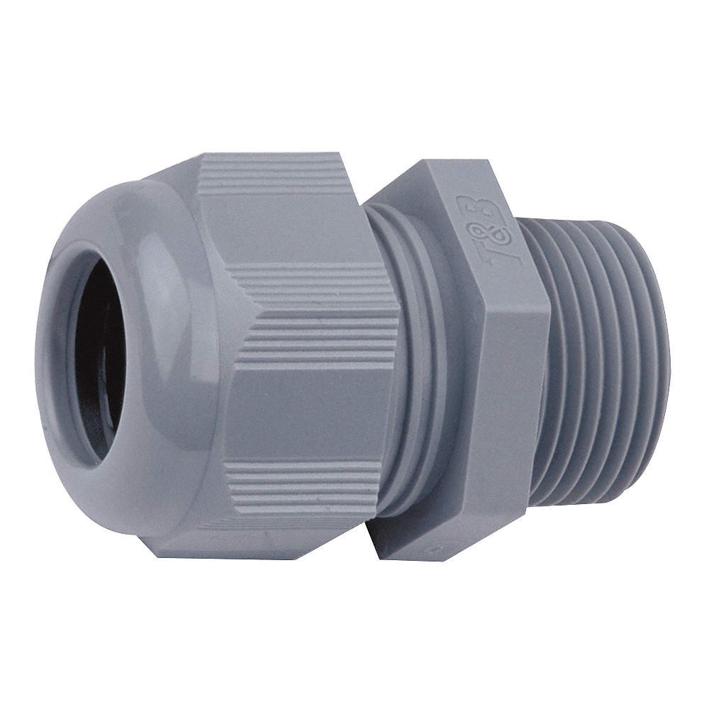 THOMAS & BETTS CC-NPT-12-G-3 Connector,Nylon 2HYA1