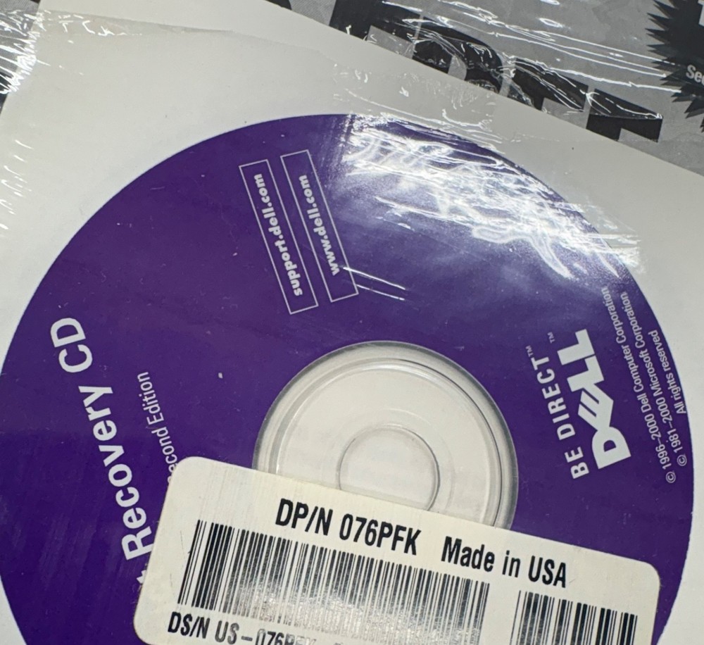 Microsoft Windows 98 Second Edition Getting Started Manual & CD for Dells new