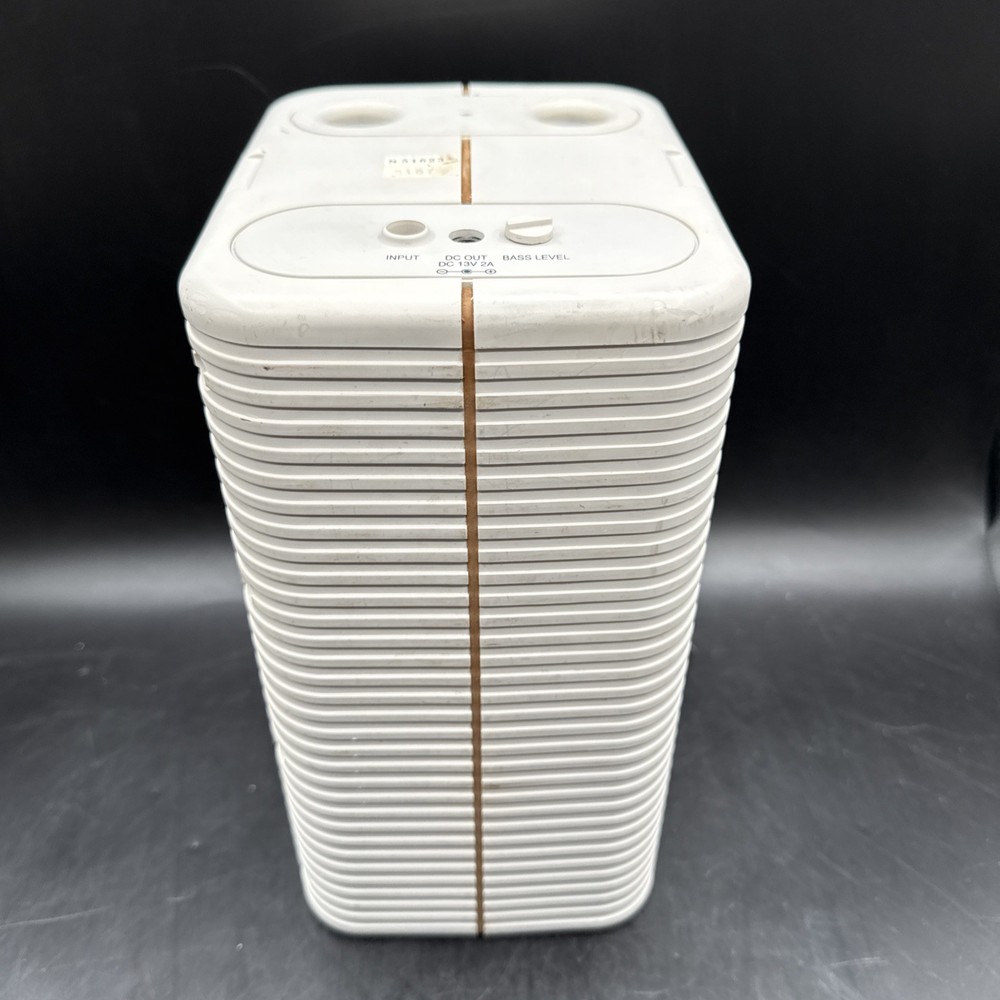 ALTEC LANSING ACS31 Computer Multimedia Powered Subwoofer Tested Working White