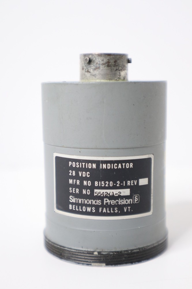Simmonds Precision B1520-2-1 Position Indicator (28 VDC)