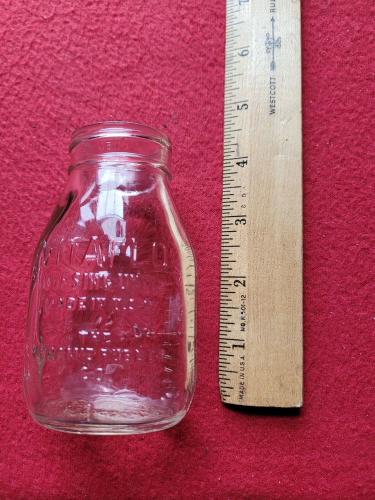 Vintage Vitaflo 4 Ounce Nursing Bottle