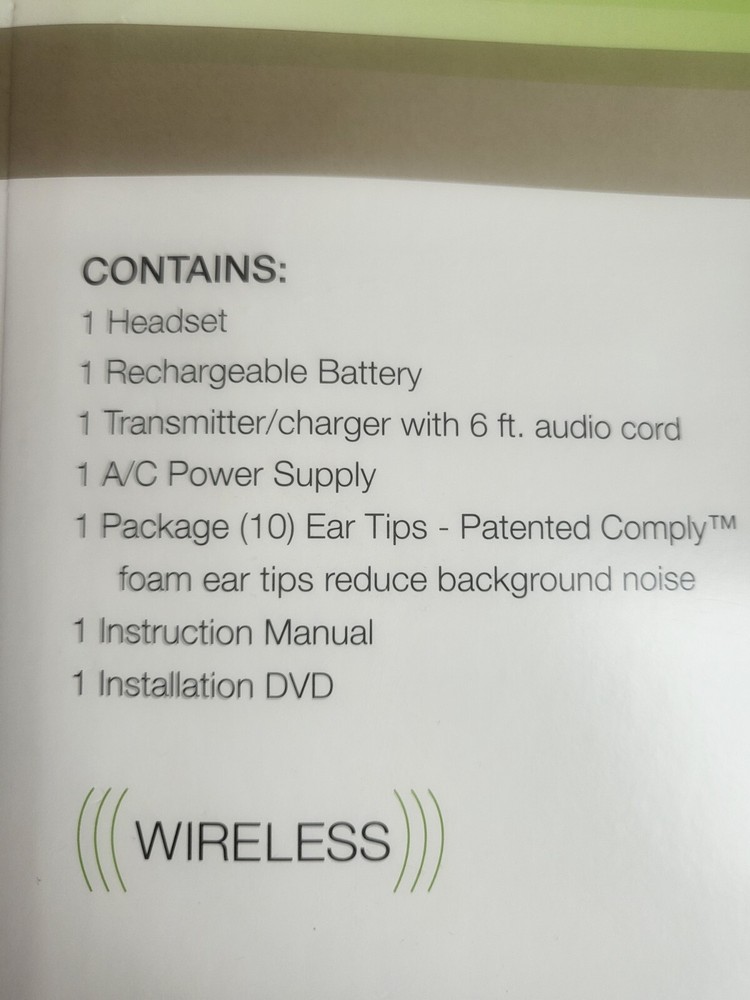 As Seen On TV Noise Reduction Headset