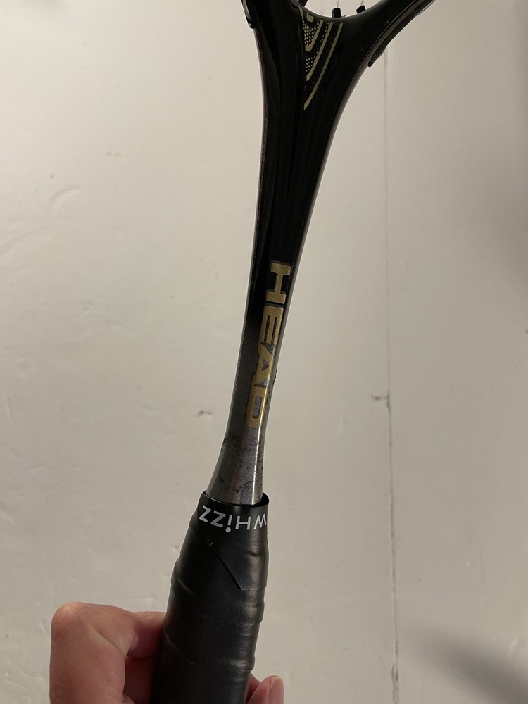Head Pyramid Power 170 Squash Racket Black & Gold / - Lightly Used