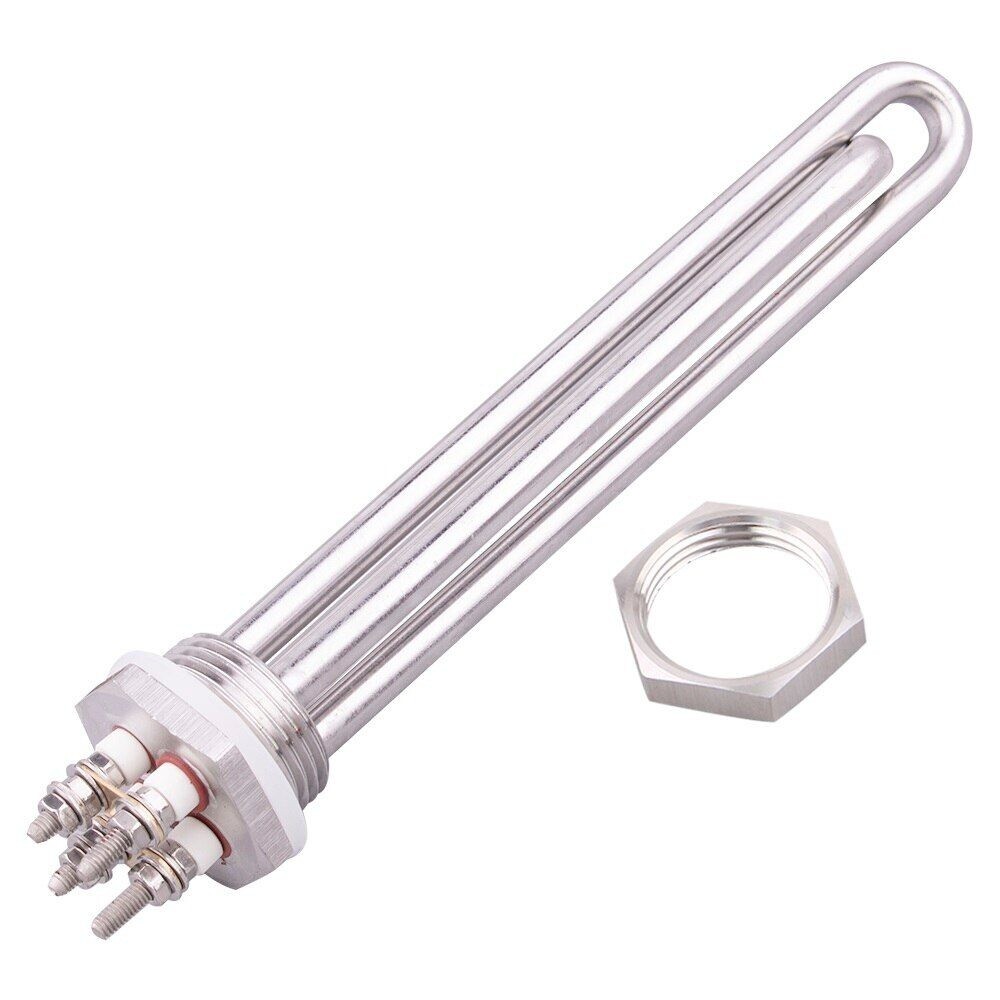 Solar Water Heater 12V Tubular Electric 300W/400W/600W Durable Heating Element