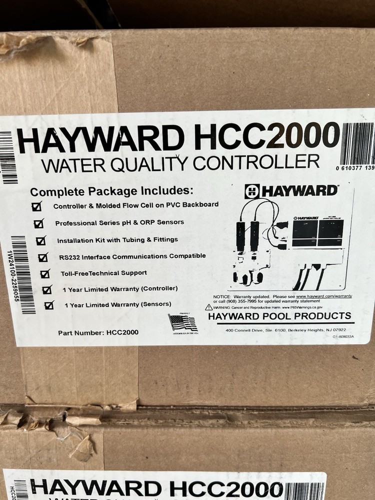 HAYWARD HCC2000 WATER QUALITY CONTROLLER