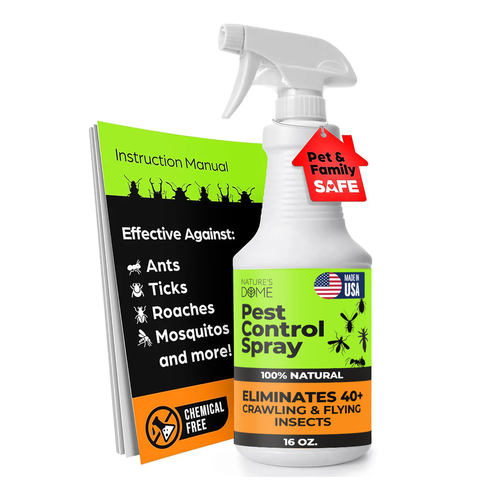 Nature’s Dome Eco-Friendly Pest Control Spray – 16 oz