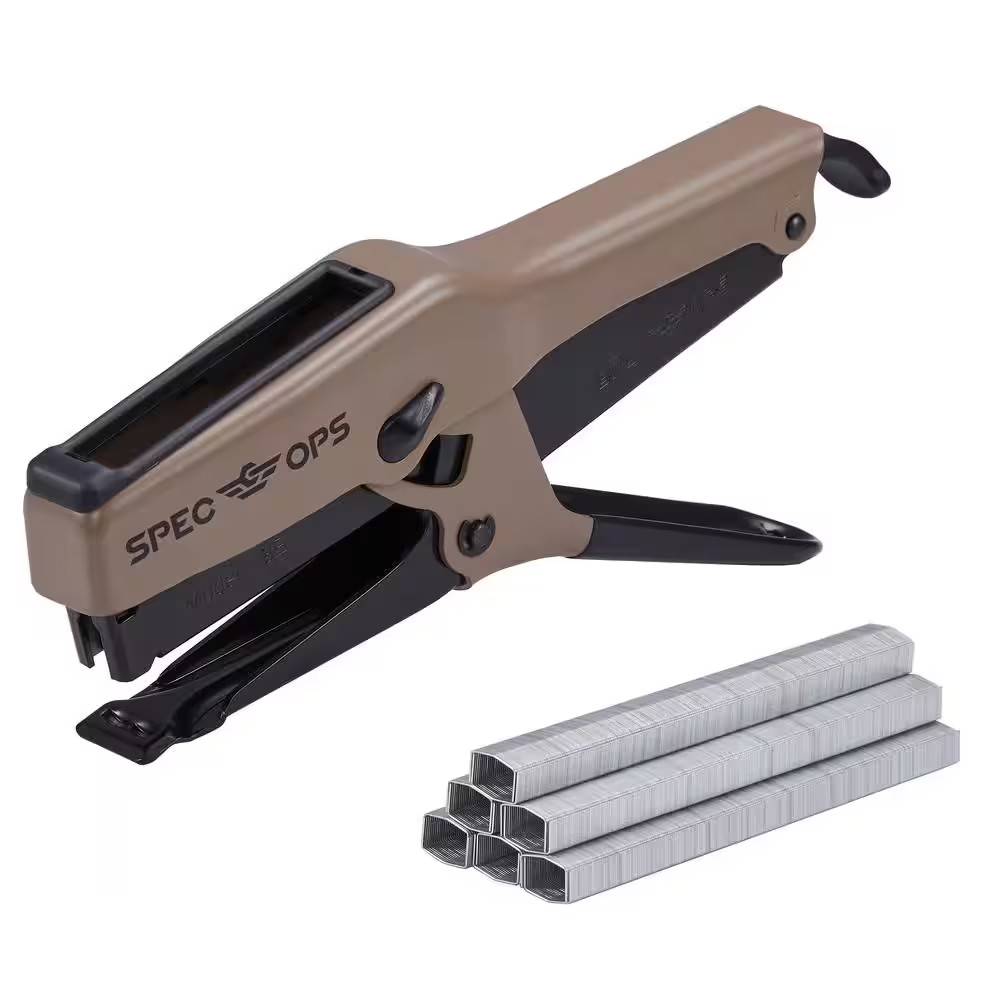 Heavy-Duty 45 Sheet Plier Stapler, All-Metal