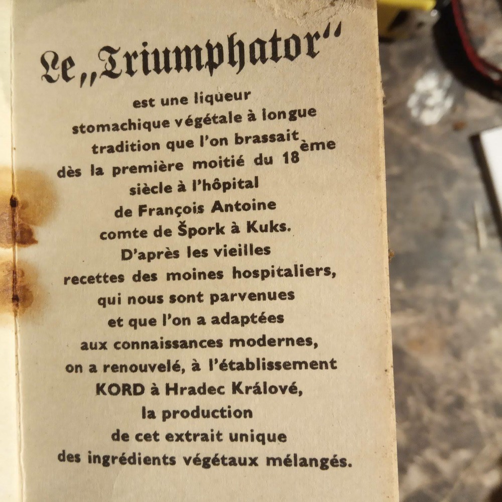 old clay bottle 1820