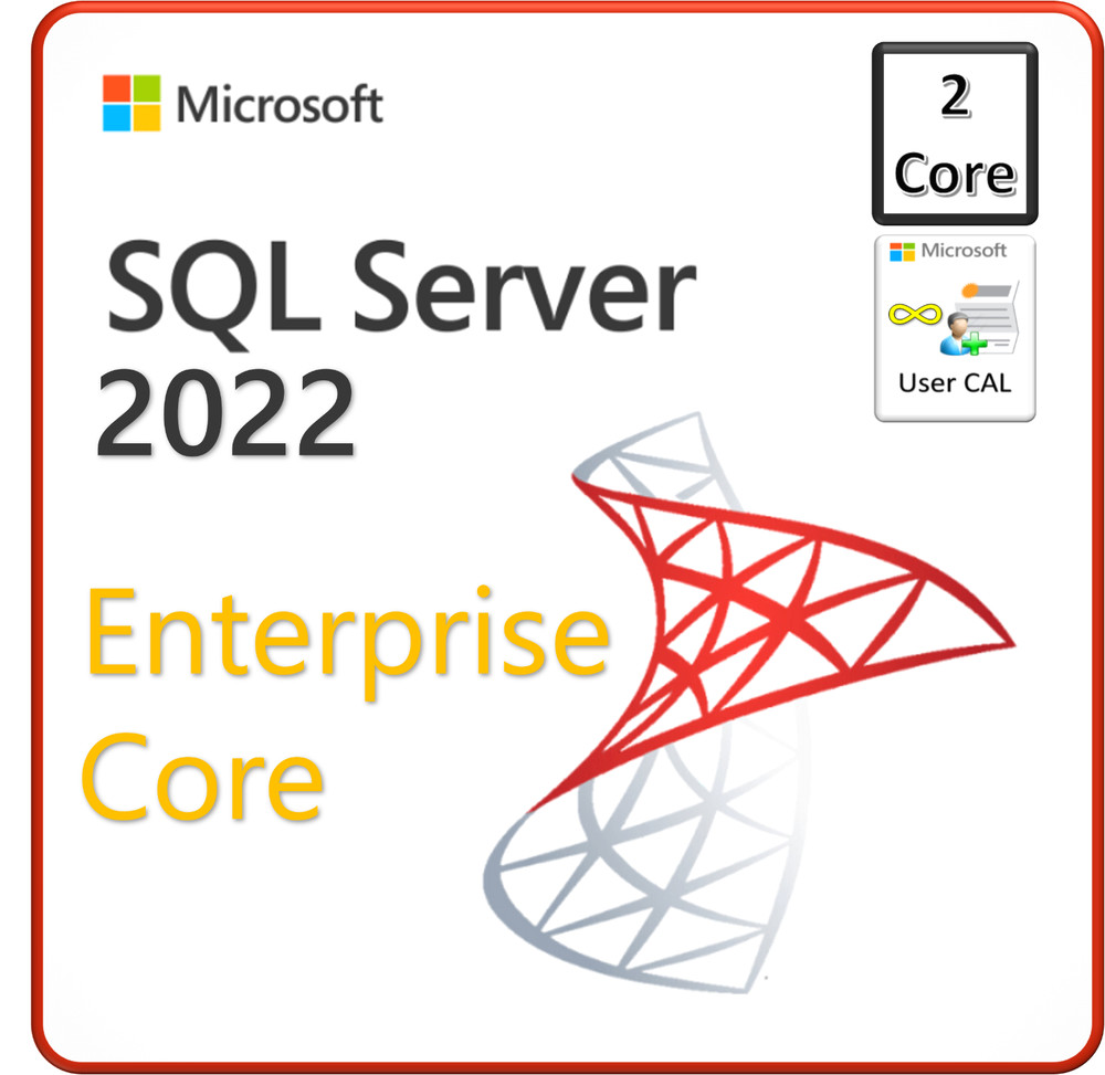 CUSTOM - SQL Server 2022 Enterprise Core -  40 Core License - CSP Perpetual