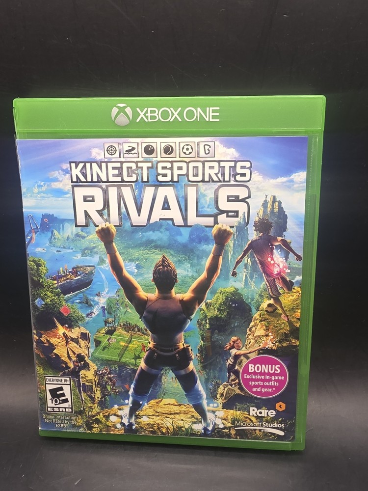 Microsoft Xbox One Kinect Sensor Adapter Model 1520 Bundle w Game Tested