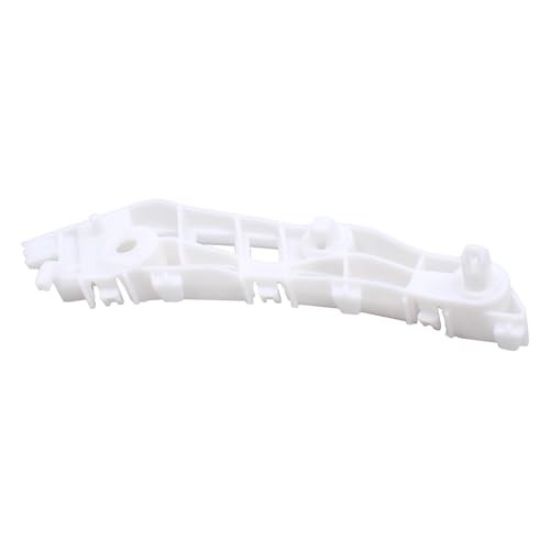 2Pcs White Front Driver and Passenger Side Bumper Bracket for Mitsubishi
