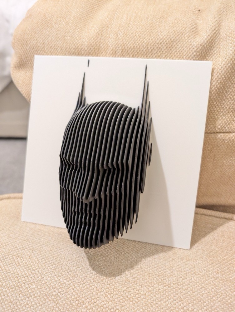 Batman layered sculpture