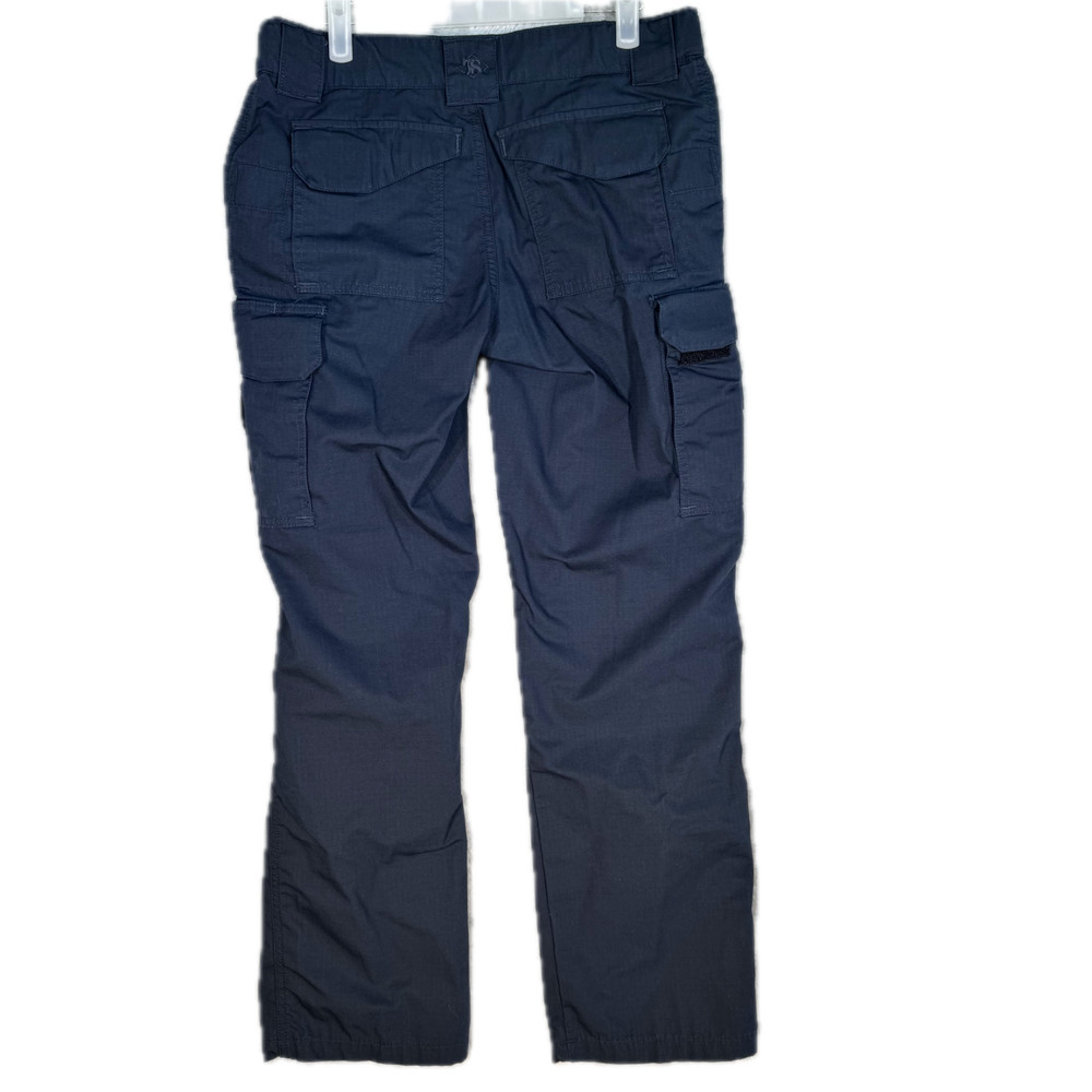Tru-Spec Womens Cargo Pants Size 8 Navy Ripstop Double Knee Tactical