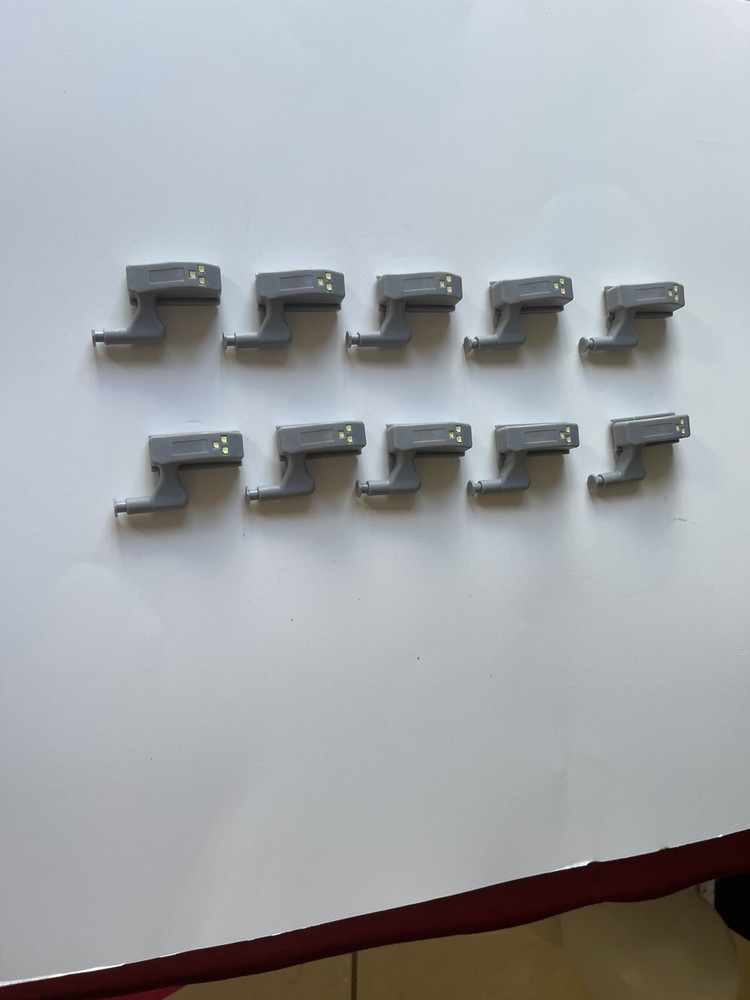 10pcs Cabinet Closet Wardrobe Door Inner Hinge LED Sensor Light For Kitchen.