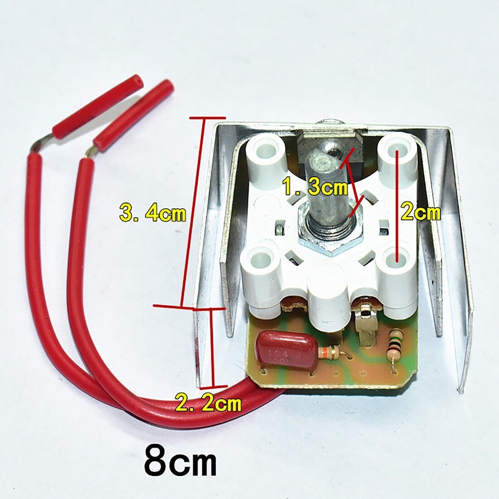 Electric Heater Temperature Controller Rotary Switch 1500W Switch Knob Part