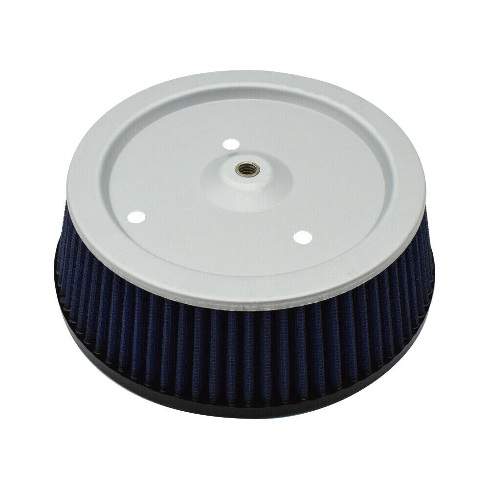 For Harley Davidson Dyna Softail Touring Blue Air Filter Cleaner Element Intake