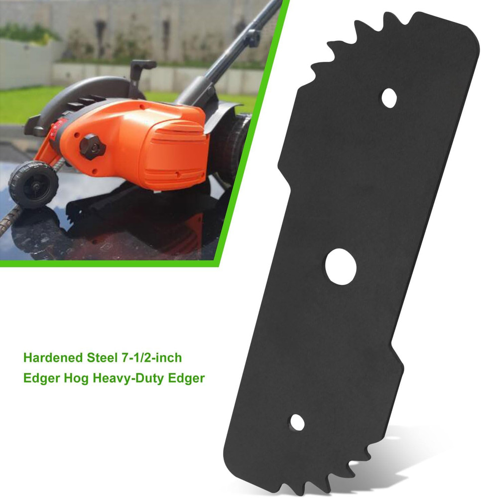7-1/2" Edger Hog Replacement Blade for Black & Decker Landscape Trencher/Trimmer