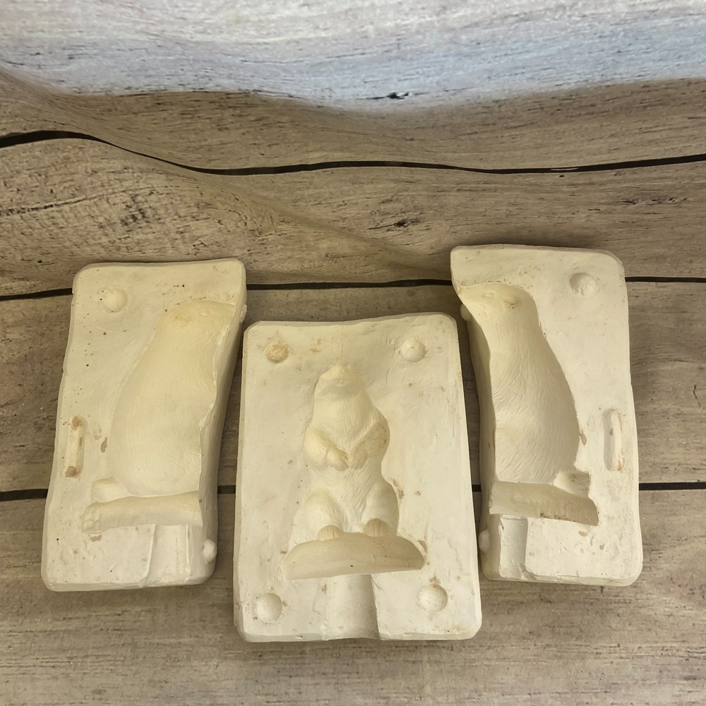 Unbranded Ceramic Casting Mold Groundhog #3