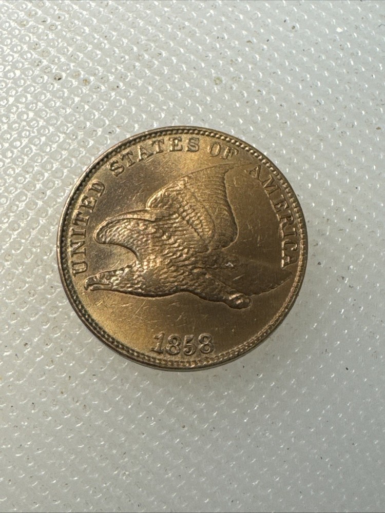 1858 Flying Eagle Cent FH