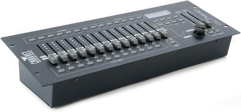 Obey 70 Universal DMX-512 Controller | LED Light Controllers Black