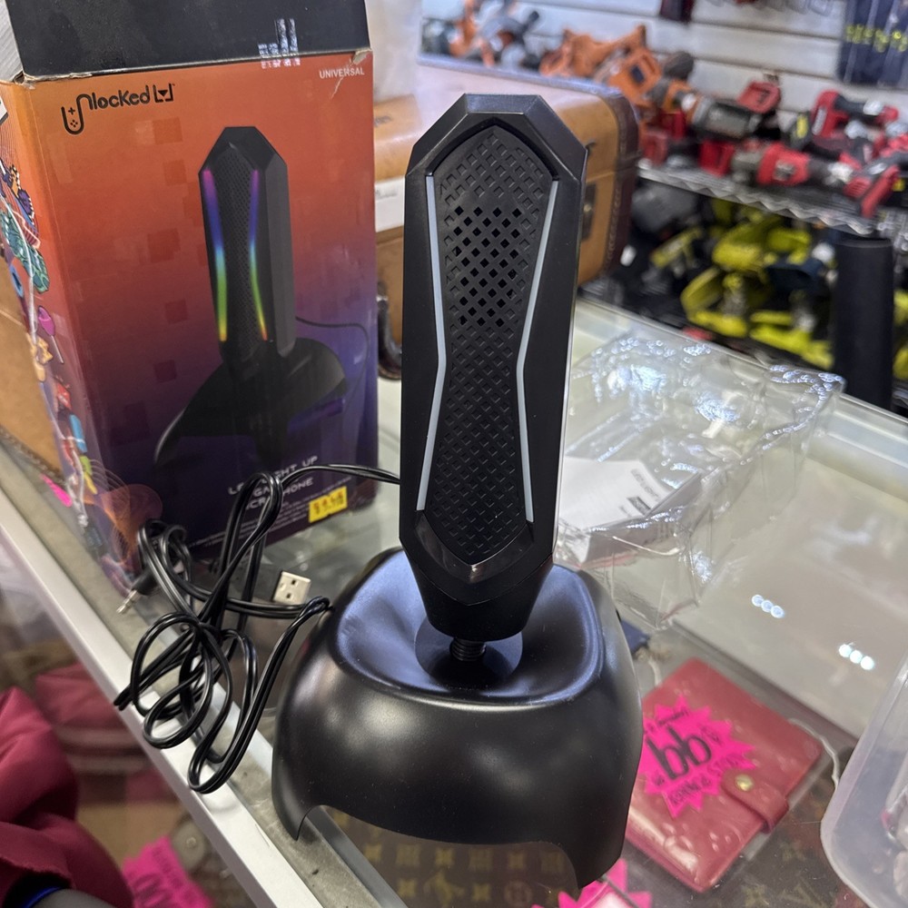 LED Light Up Gaming Microphone by Unlocked