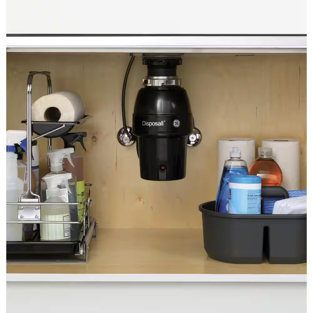 1/3 HP Continuous Feed Garba Disposal with 3 Bolt Adapter Kit