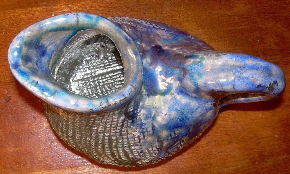 Hand Made Pottery Small Pitcher