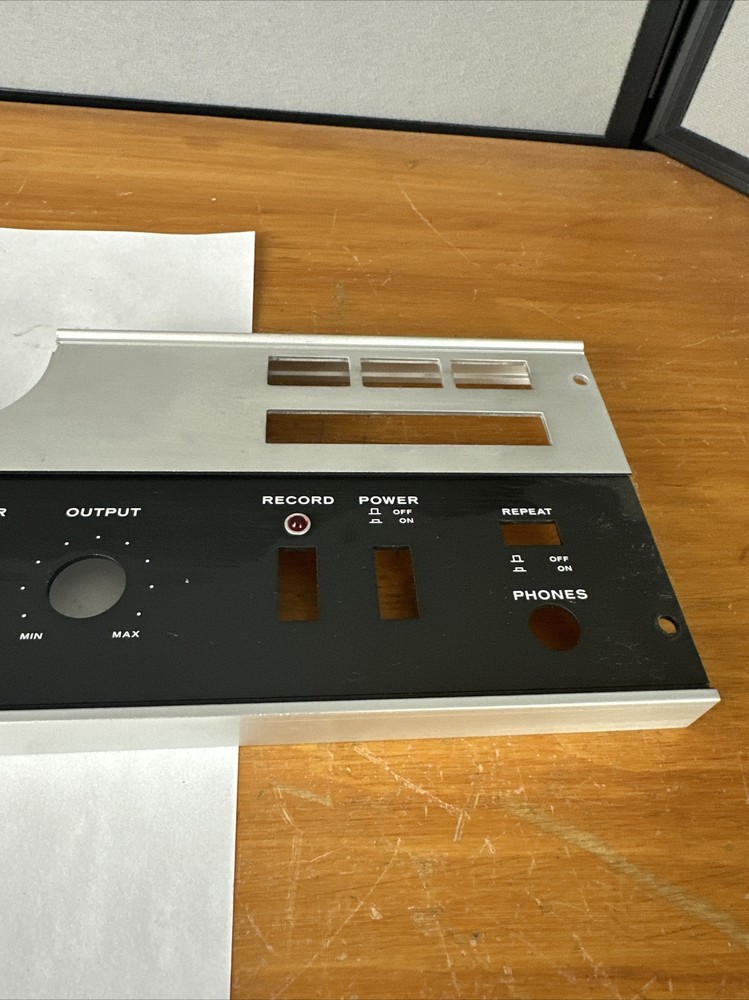 Vintage Teac A4070 G Replacement Part Lower Face Plate